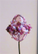 Æg med blomsterkrans - Klart rosa