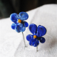 26. To små violer - blå nuancer
